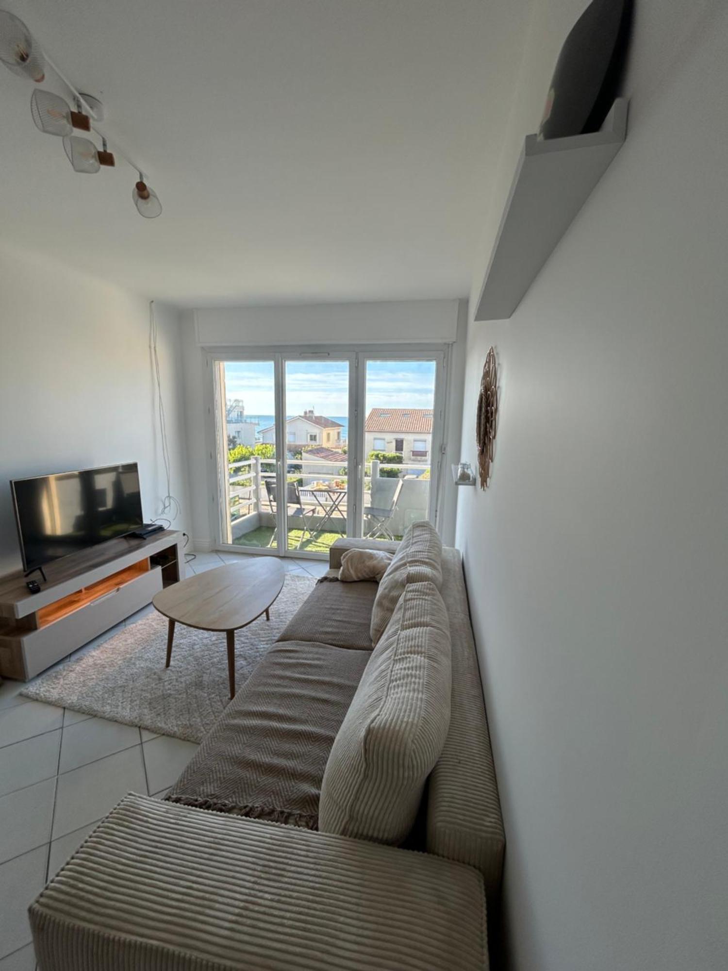 Appartement Traversant Vue Mer Et Etang Mauguio Bagian luar foto